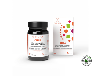 CBD Gummies “Chill” 1200mg CBD, THC Free, Mango