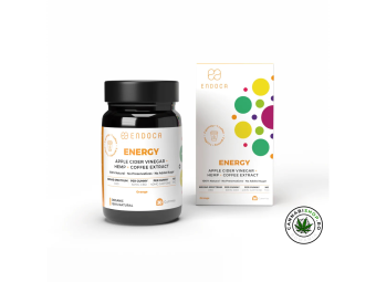 CBD Gummies “Energy” 1200 mg CBD, THC Free, Orange